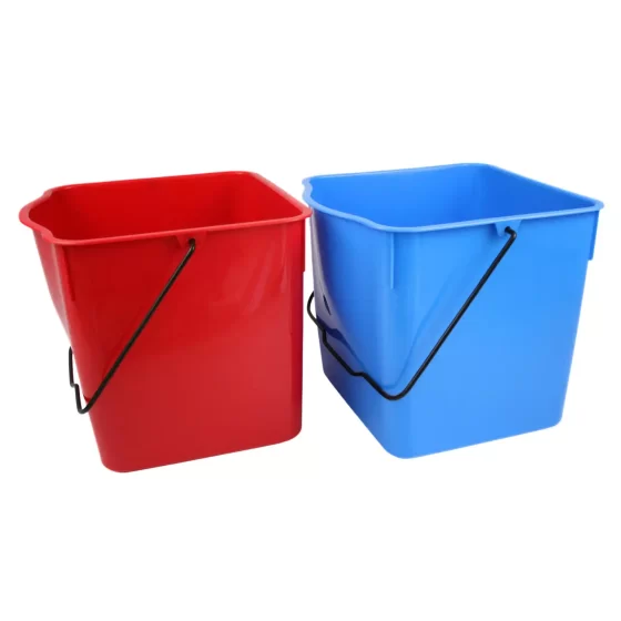 25l bucket sold individually red and blue available