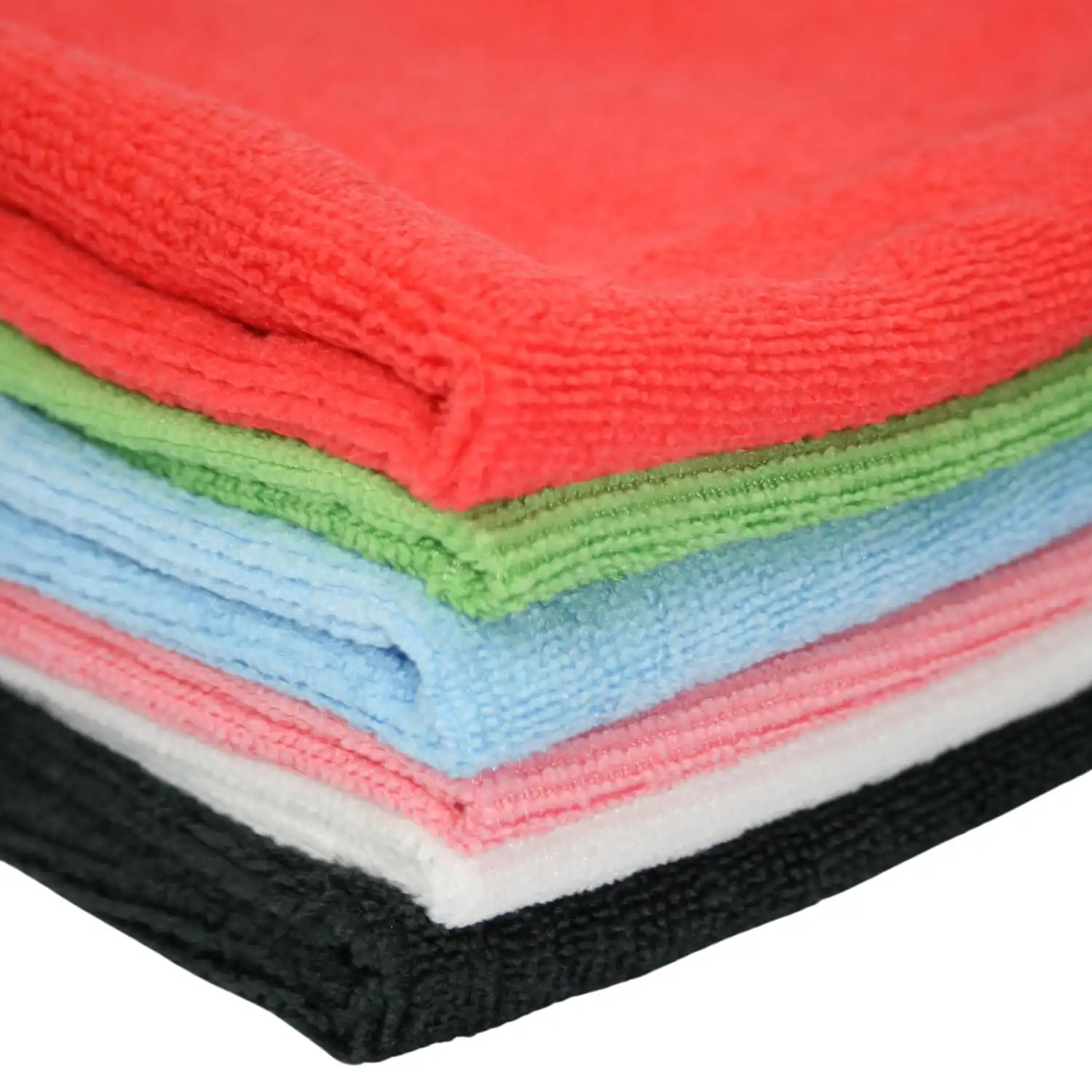 300gsm microfibre cloths (40cm x 40cm) pack of 10 different colours available 2