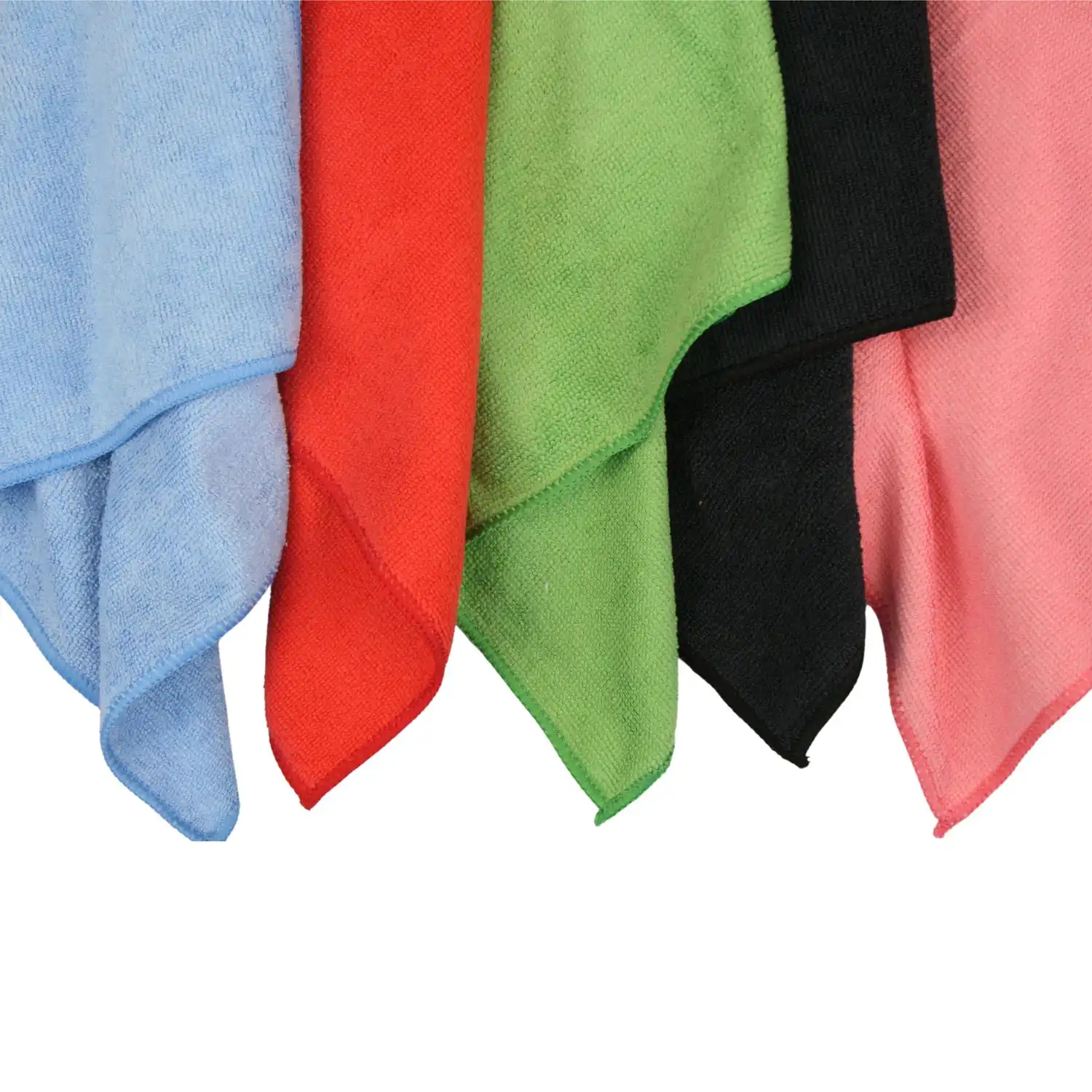 300gsm microfibre cloths (40cm x 40cm) pack of 10 different colours available 3