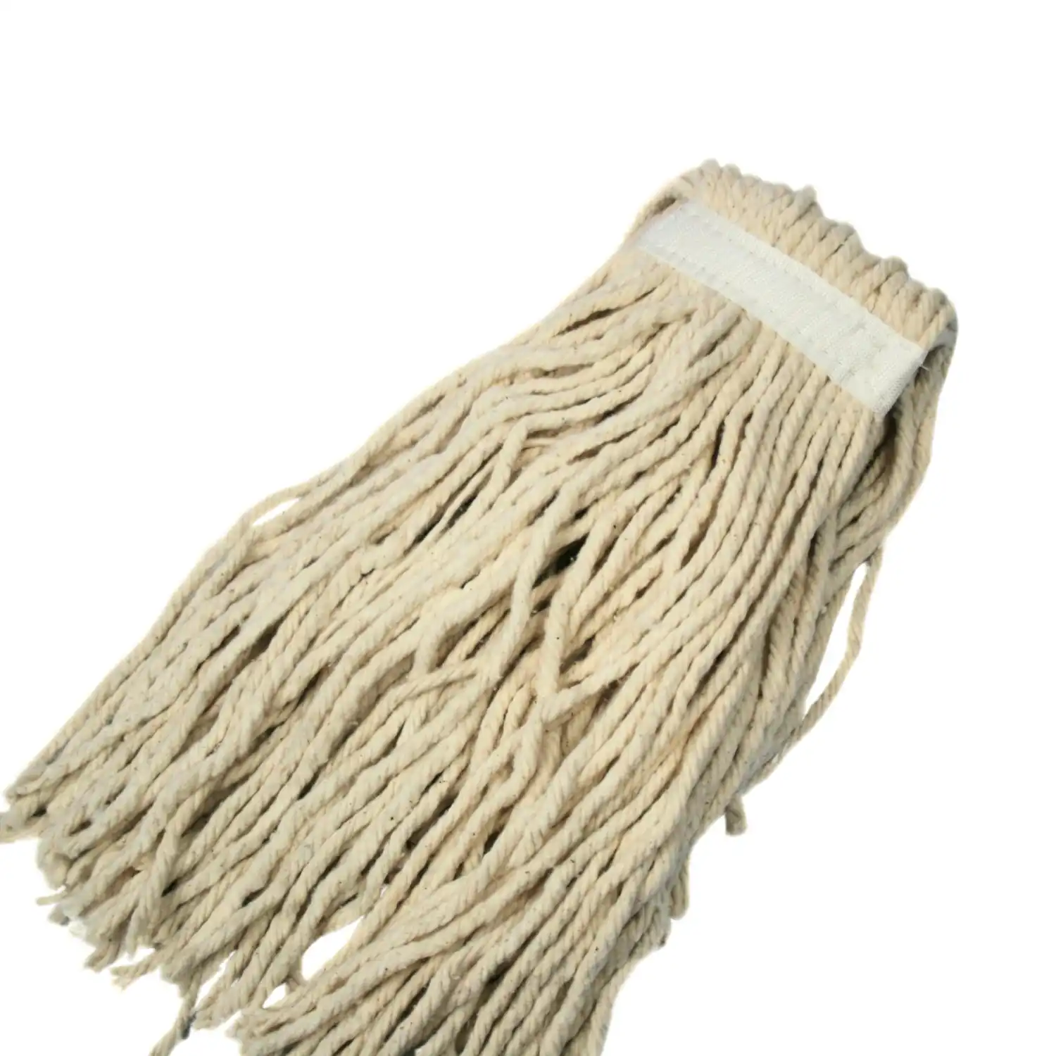 400g spaghetti mop head only white & blue strip
