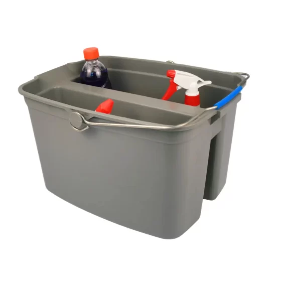 grey divider bucket