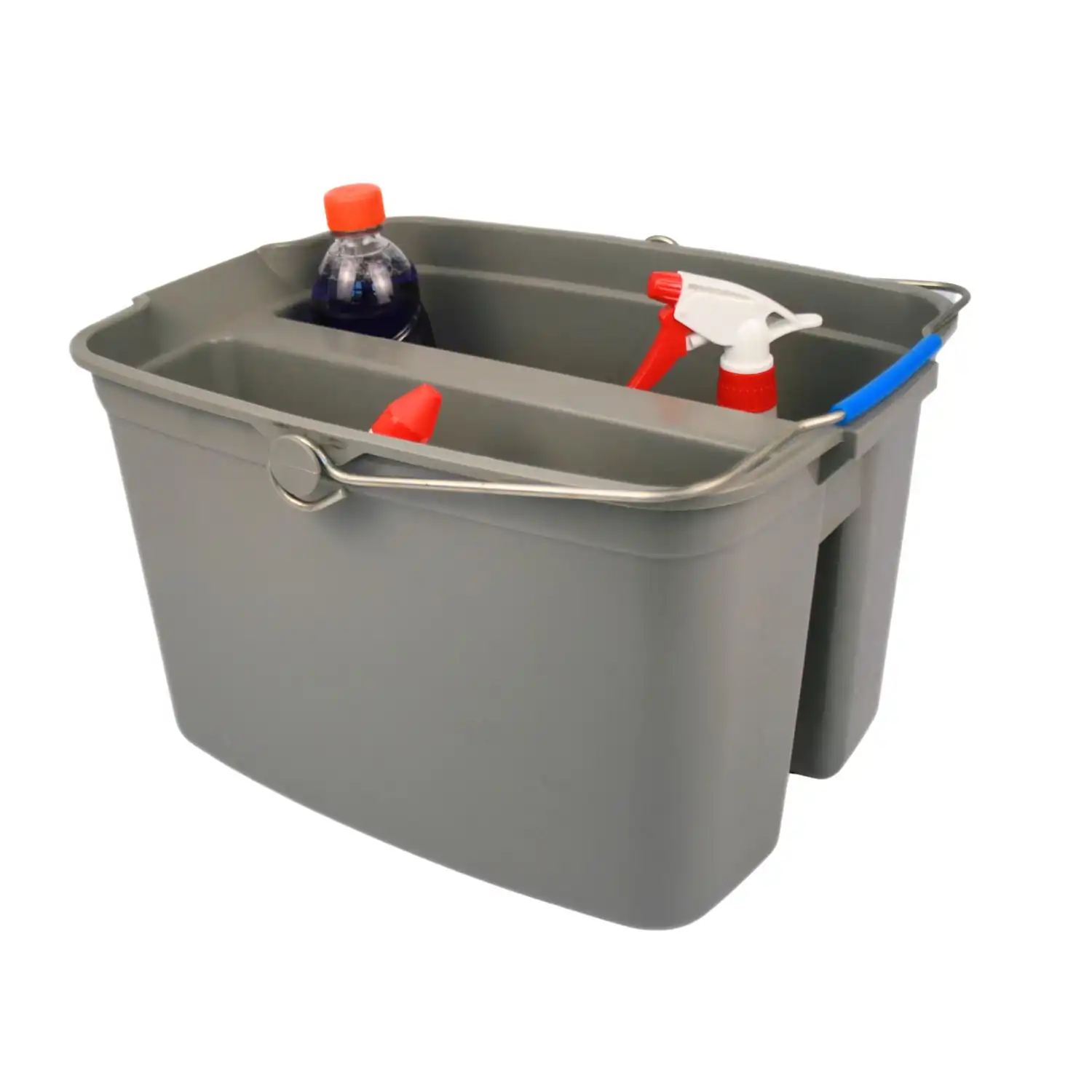grey divider bucket