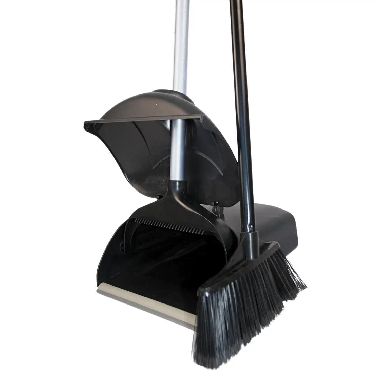 long handle scoop with whiska broom, cover and clip