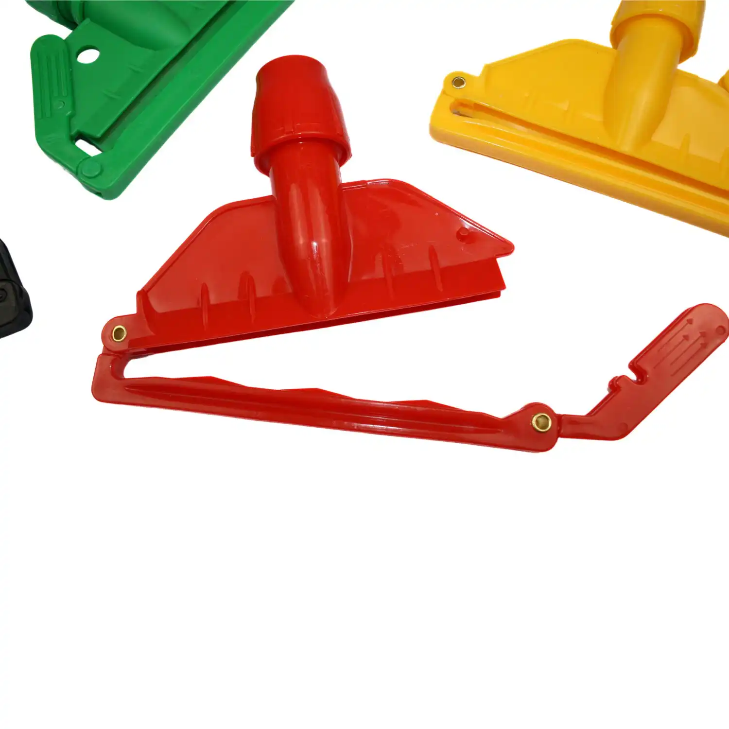 plastic mop clips with copper joints colour coded 1