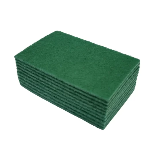 thin green hand pads pack of 10 21cm x 14cm x 8mm